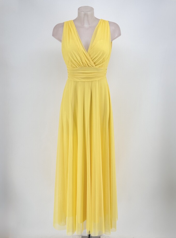 Vestido Tul Basic Cintura