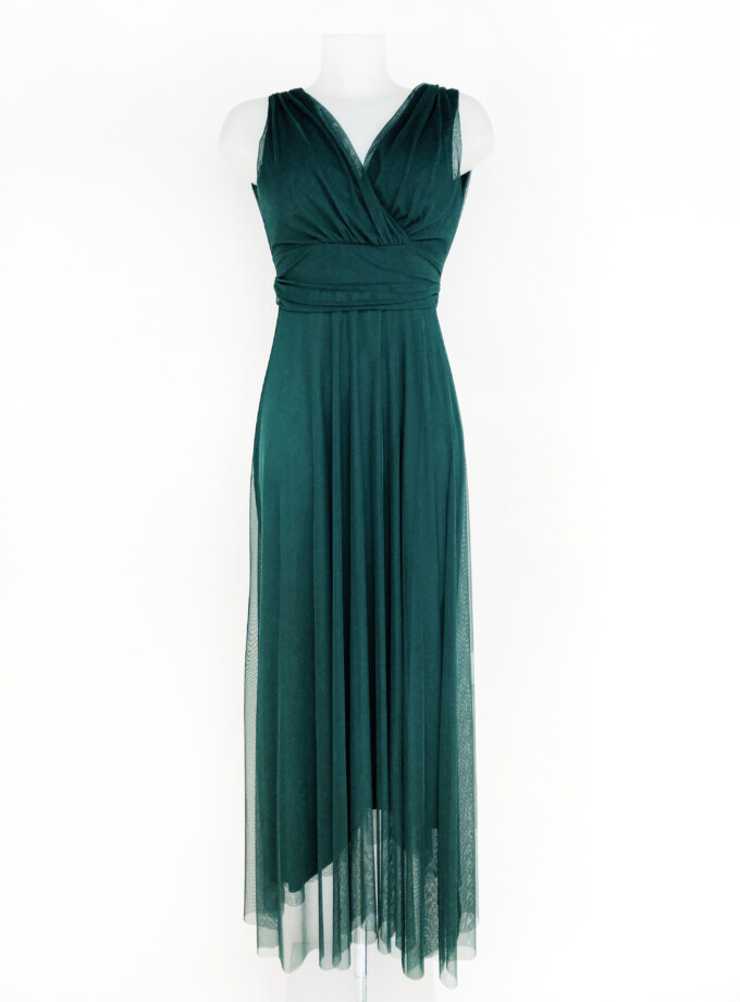 Vestido Tul Basic Cintura