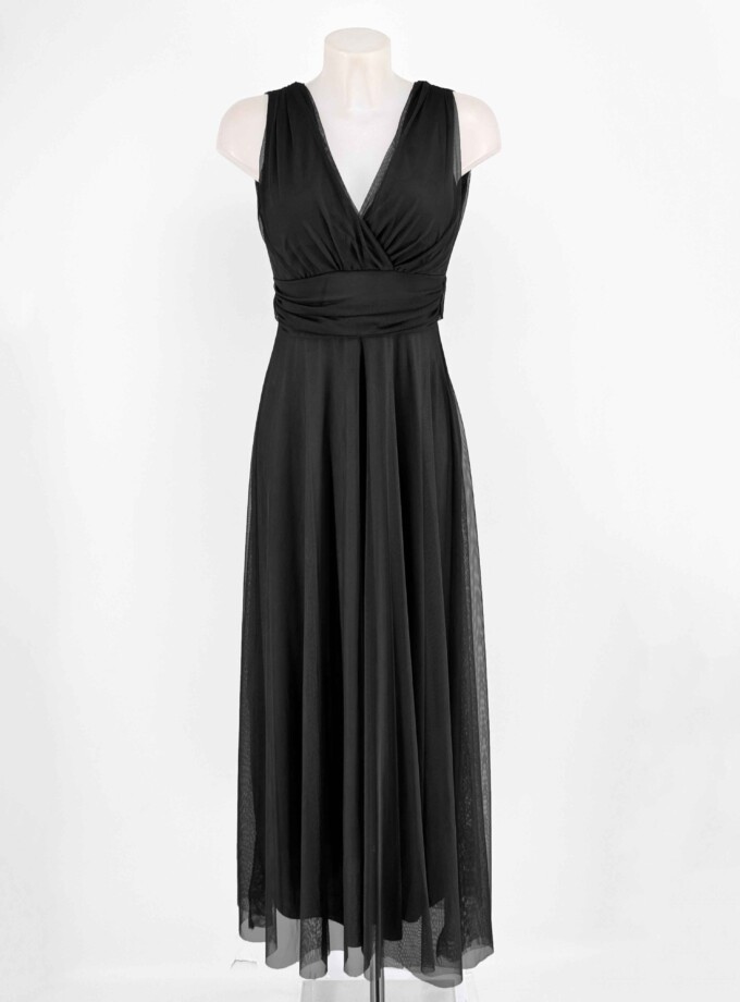 Vestido Tul Basic Cintura