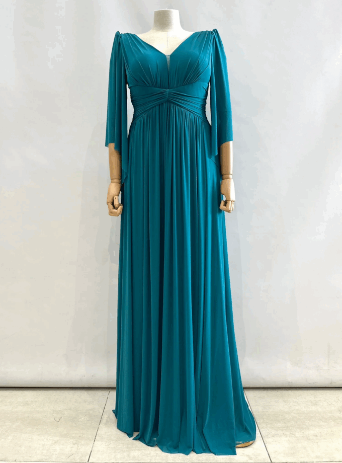 Vestido Manga Francesa Curvy