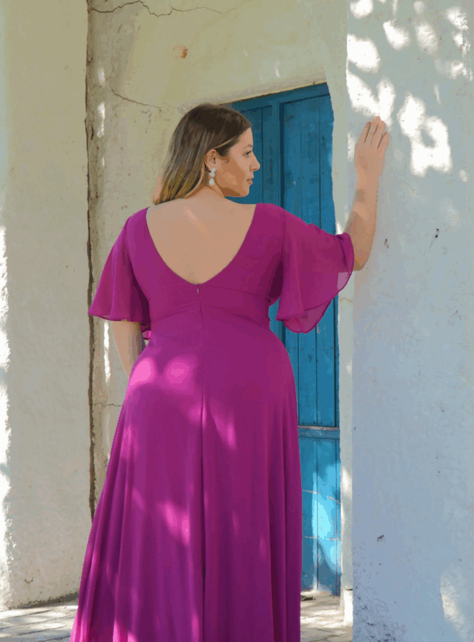 Vestido Basic Manga Corta Curvy
