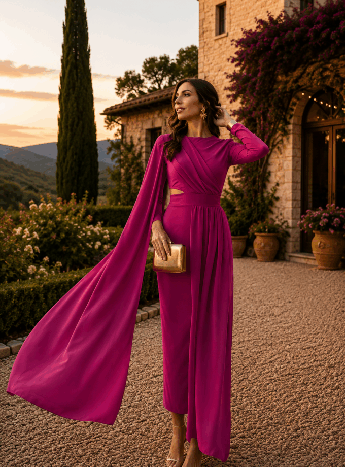 Vestido Banda Mangas