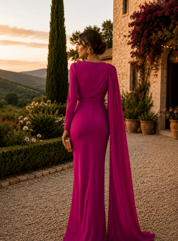 Vestido Banda Mangas