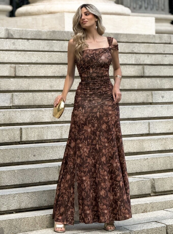 Vestido Doble Tirante Floral