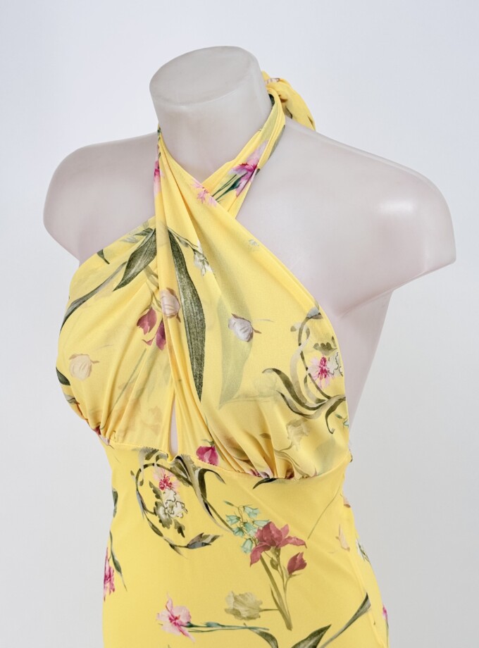 Vestido Floral Volantes