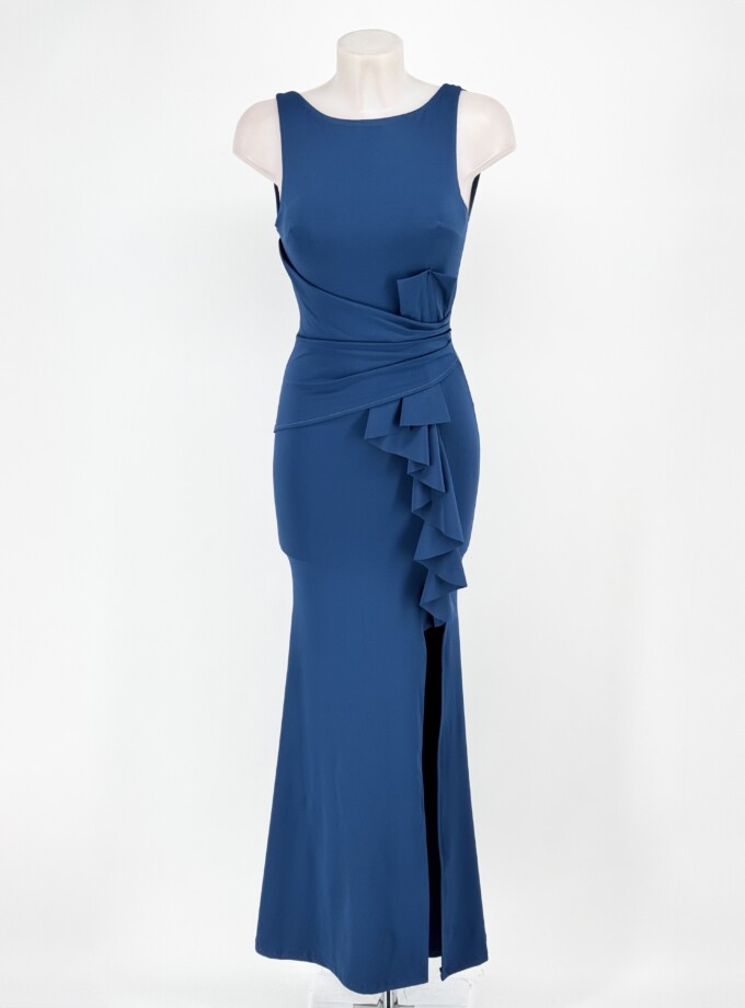 Vestido Volantes Cintura