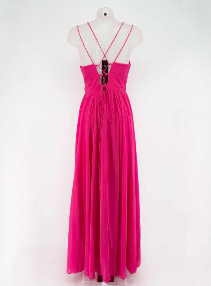 Vestido Gasa Doble Tirante
