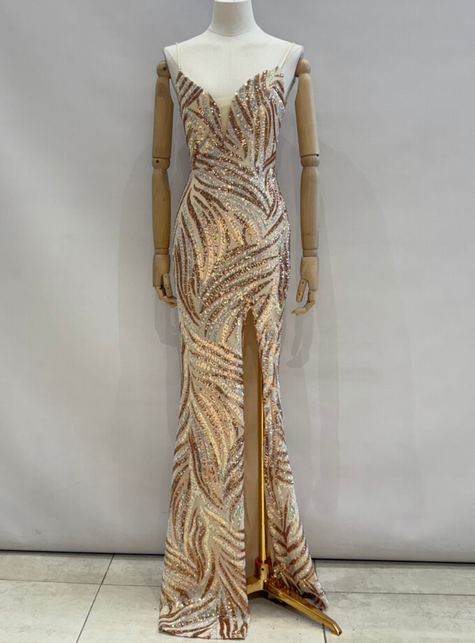 Vestido Sirena Lentejuelas