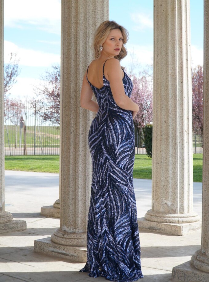 Vestido Sirena Lentejuelas