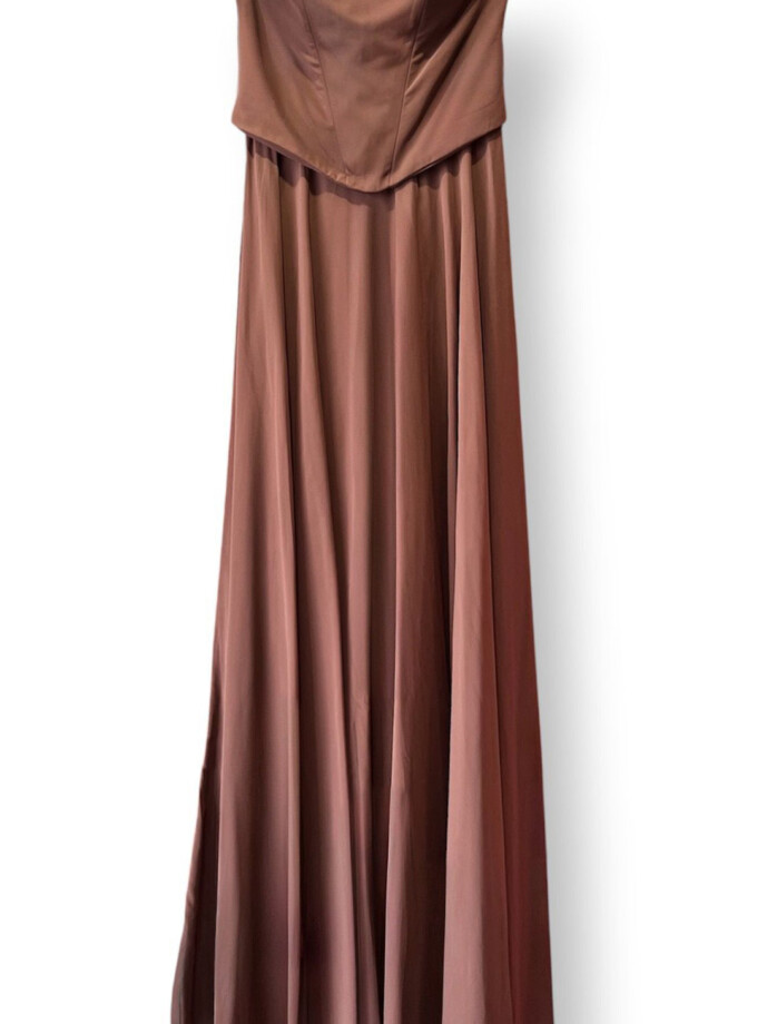 Vestido Corsé Falda Chal