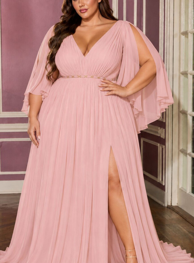 Vestido Cadena Cintura Curvy