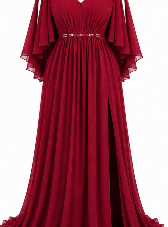 Vestido Cadena Cintura Curvy