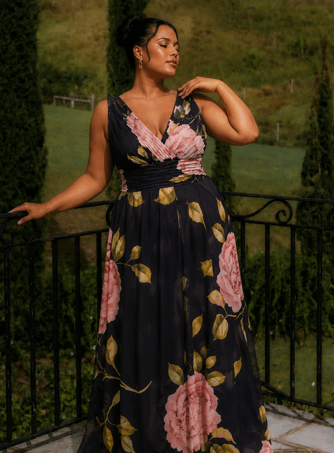 Vestido Analía Estampado Curvy