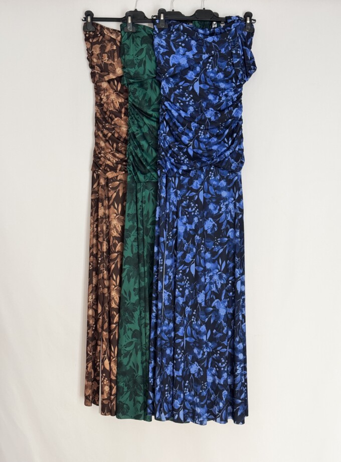Vestido Hombro Doble Tirante Estampado