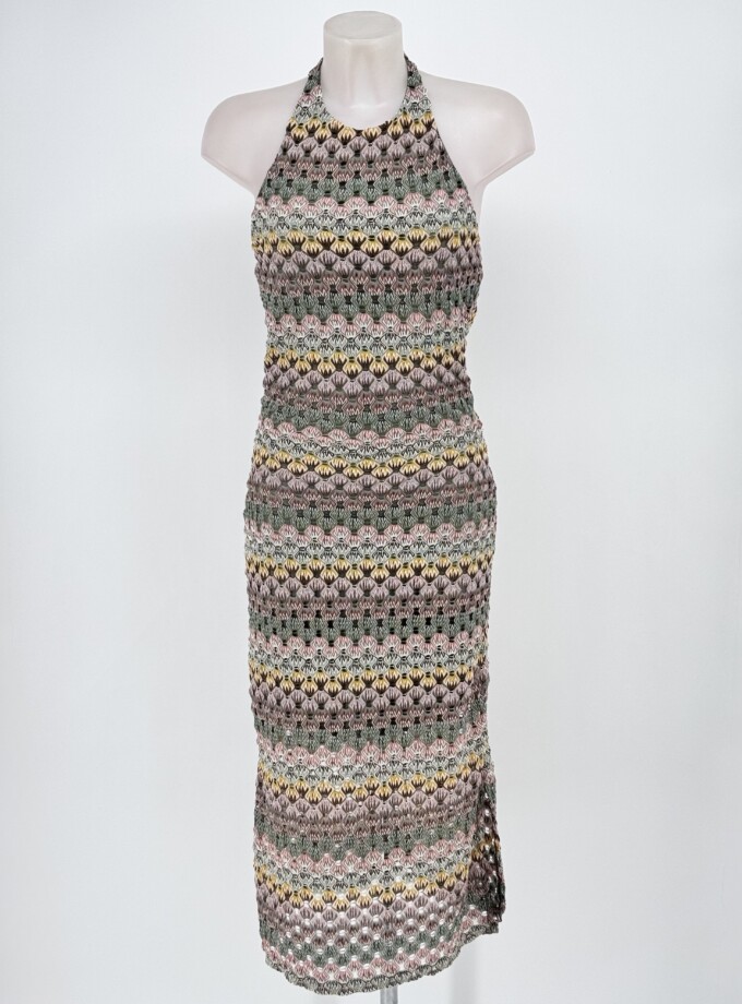 Vestido Punto Halter