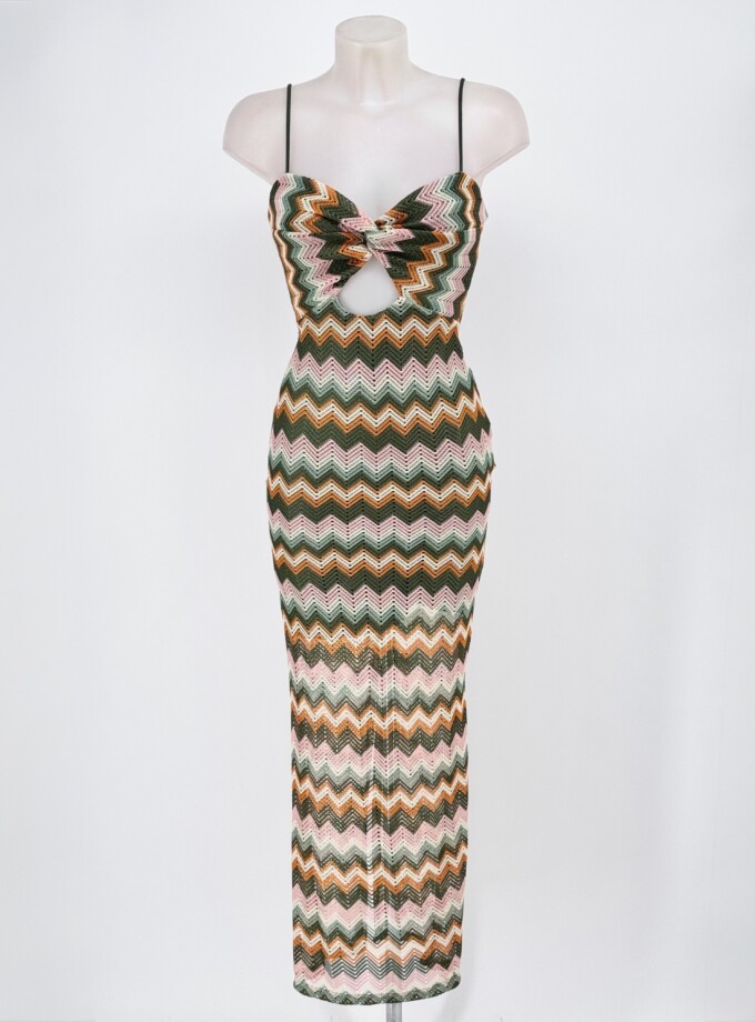 Vestido Punto Tirantes Escote