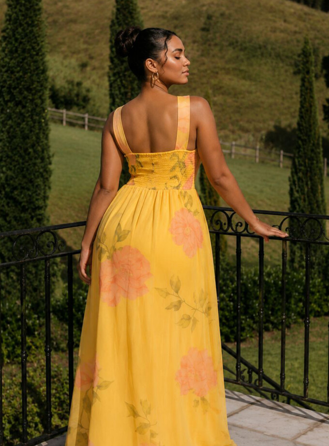Vestido Analía Estampado Curvy