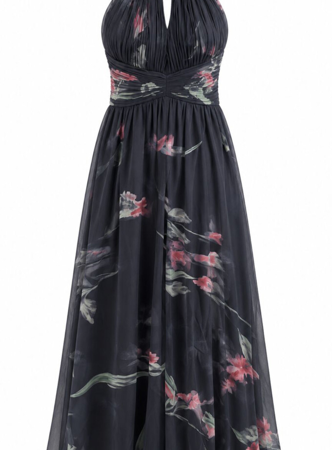 Vestido Halter Florecitas Curvy