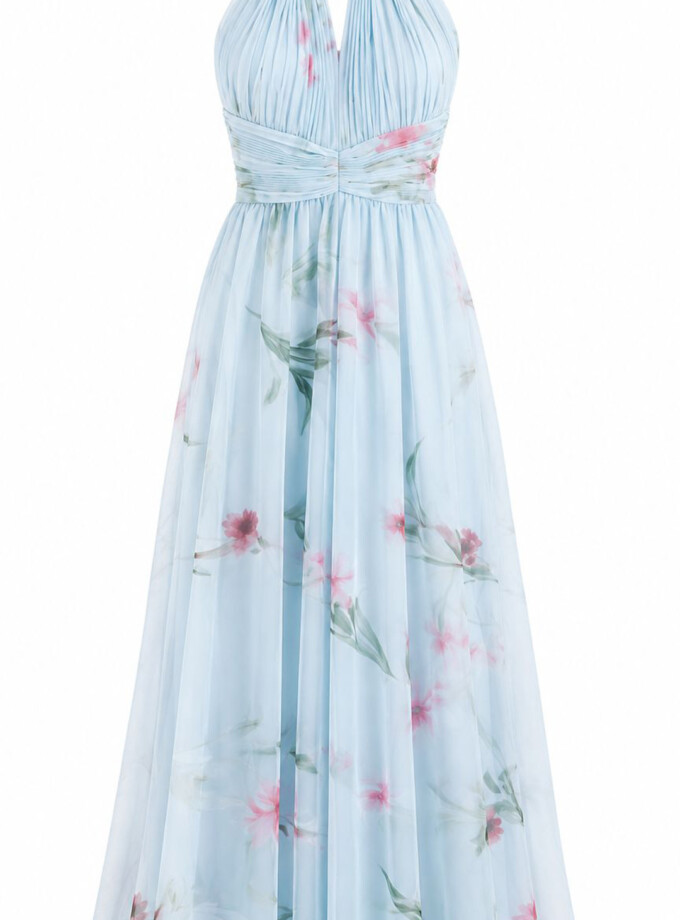 Vestido Halter Florecitas Curvy