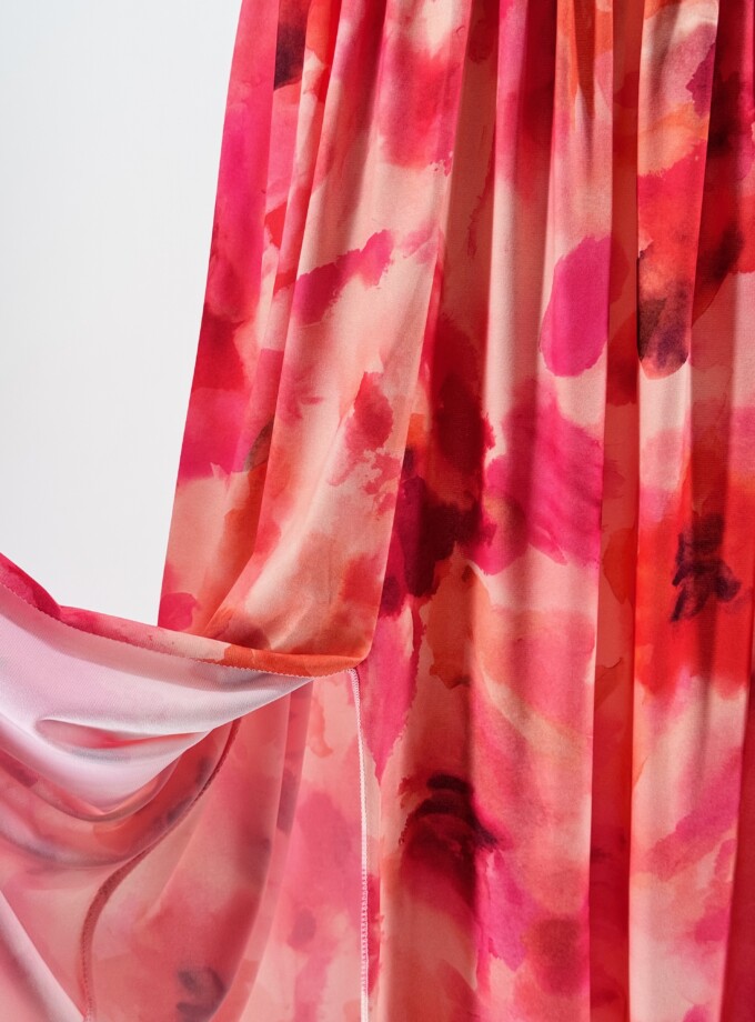 Vestido Halter Cintura Drapeada Estampado