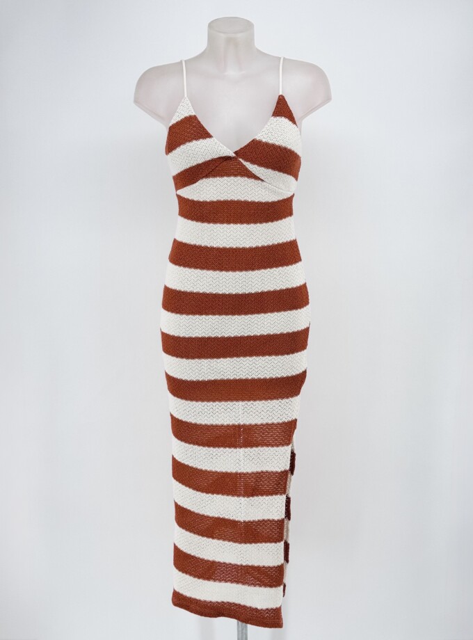 Vestido Punto Rayas