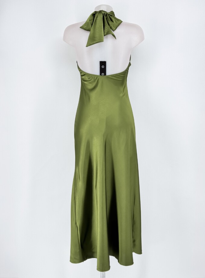 Vestido Halter Seda