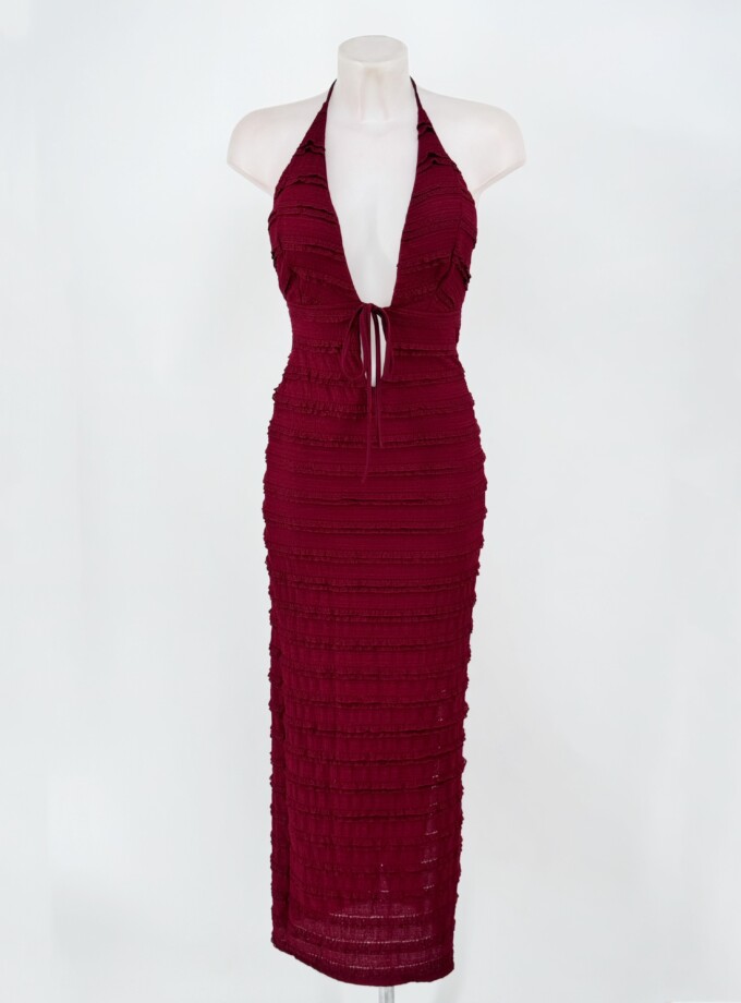 Vestido Sunset Escote Cordón