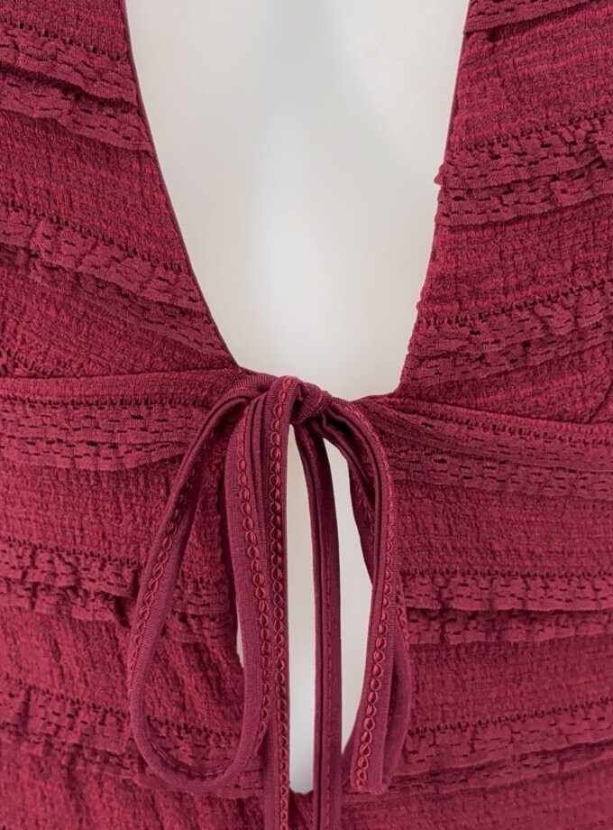 Vestido Sunset Escote Cordón