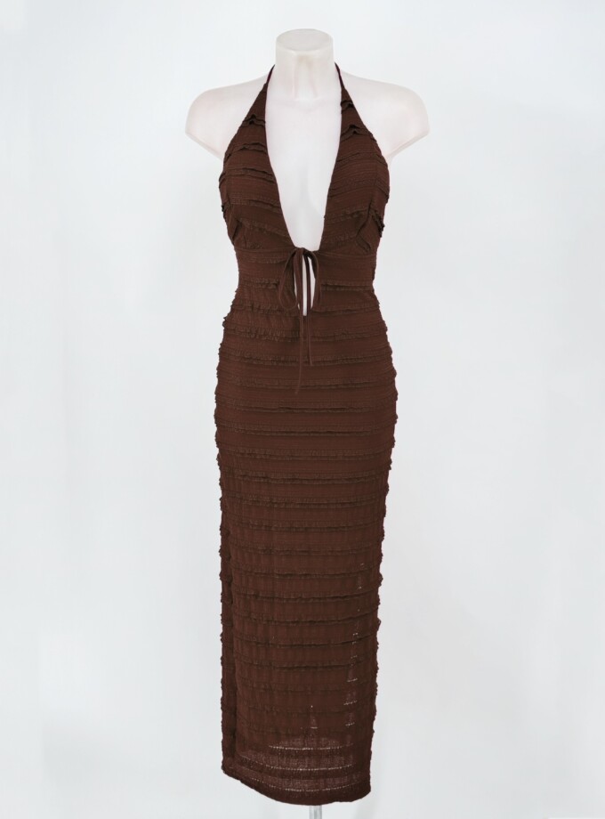 Vestido Sunset Escote Cordón