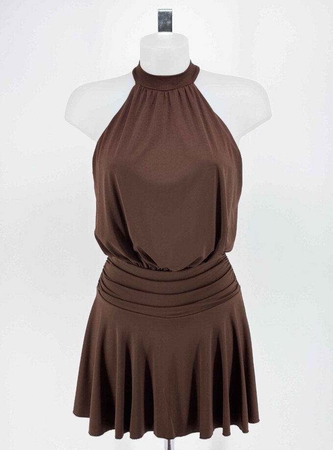 Vestido Halter Corto