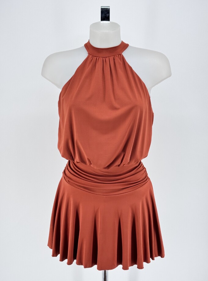 Vestido Halter Corto