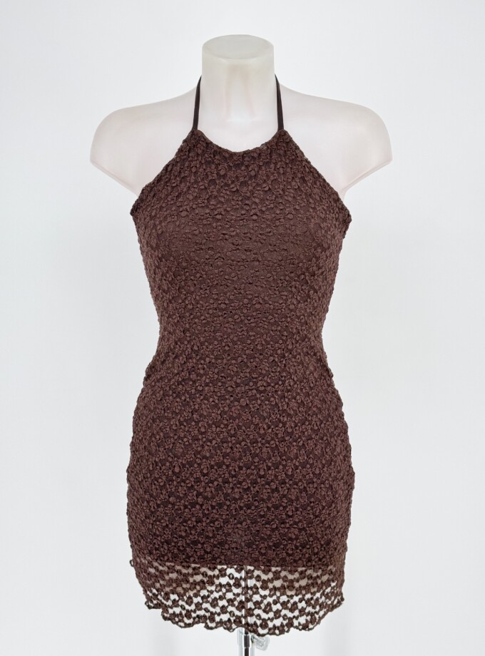 Vestido Sunset Halter Corto
