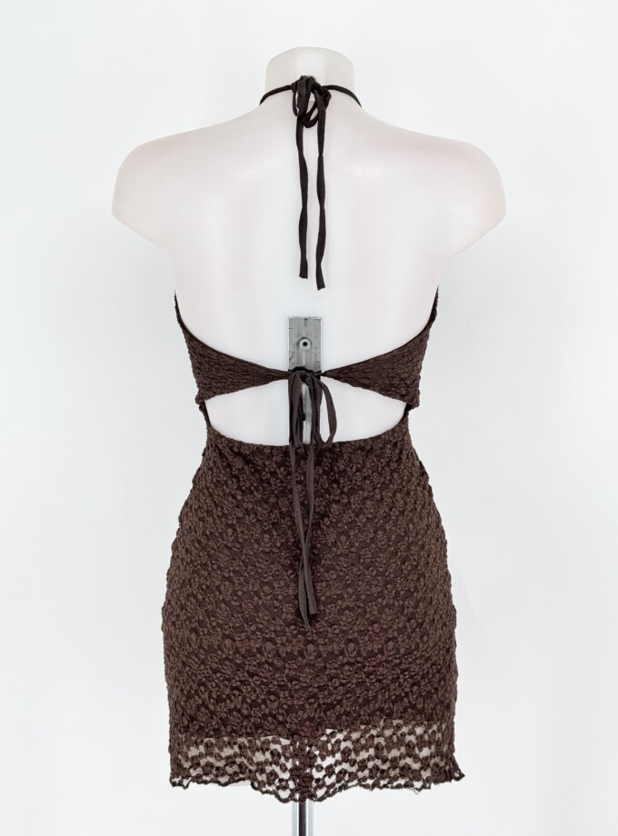 Vestido Sunset Halter Corto