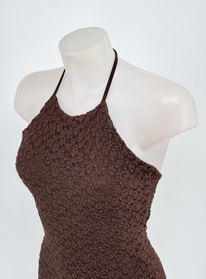 Vestido Sunset Halter Corto
