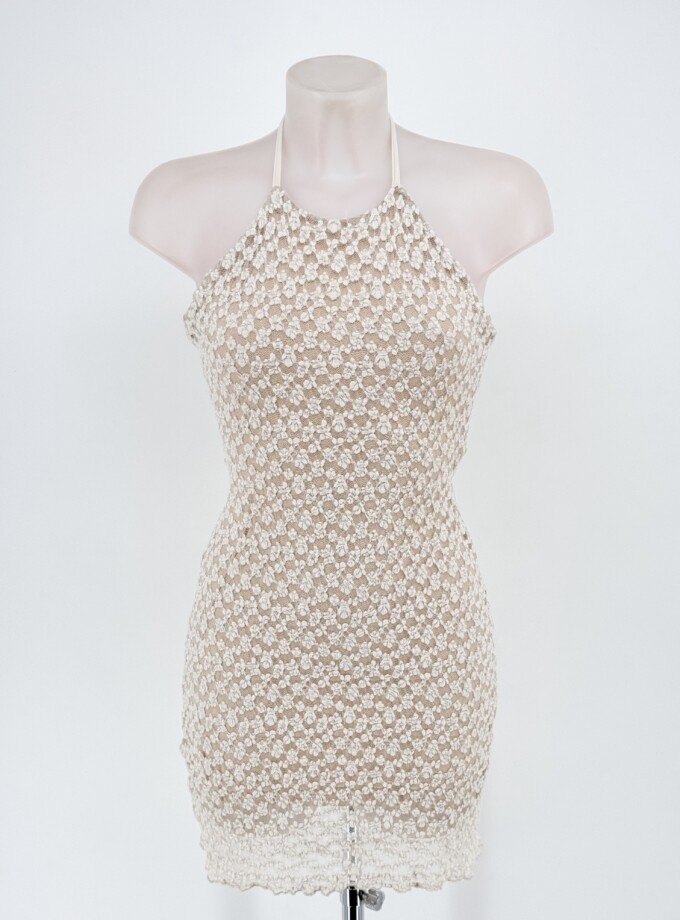 Vestido Sunset Halter Corto