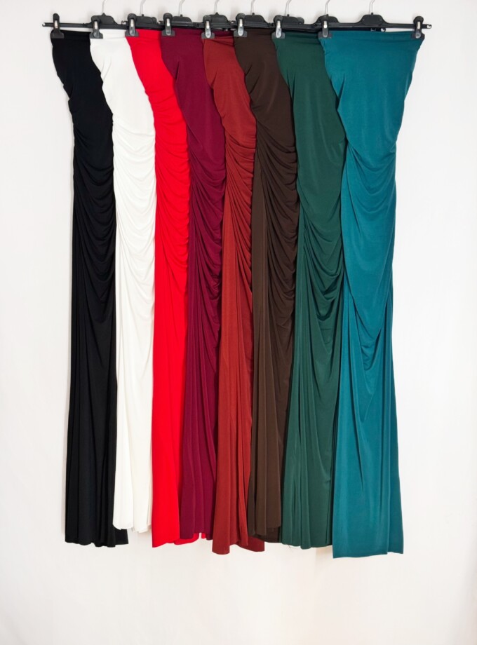 Vestido Sirena Basic Espalda Cruzada