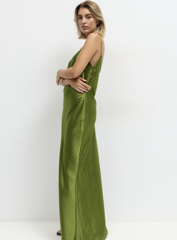 Vestido Tirantes Seda
