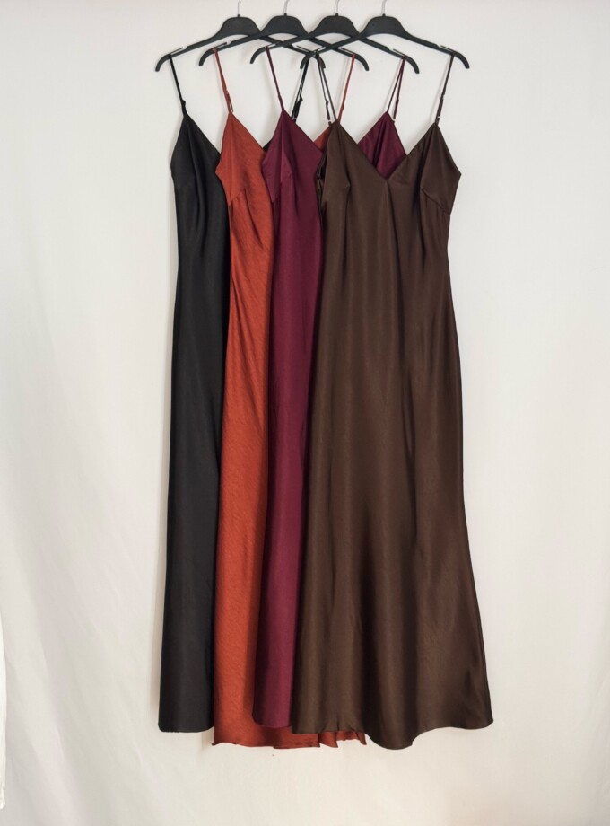 Vestido Tirantes Seda