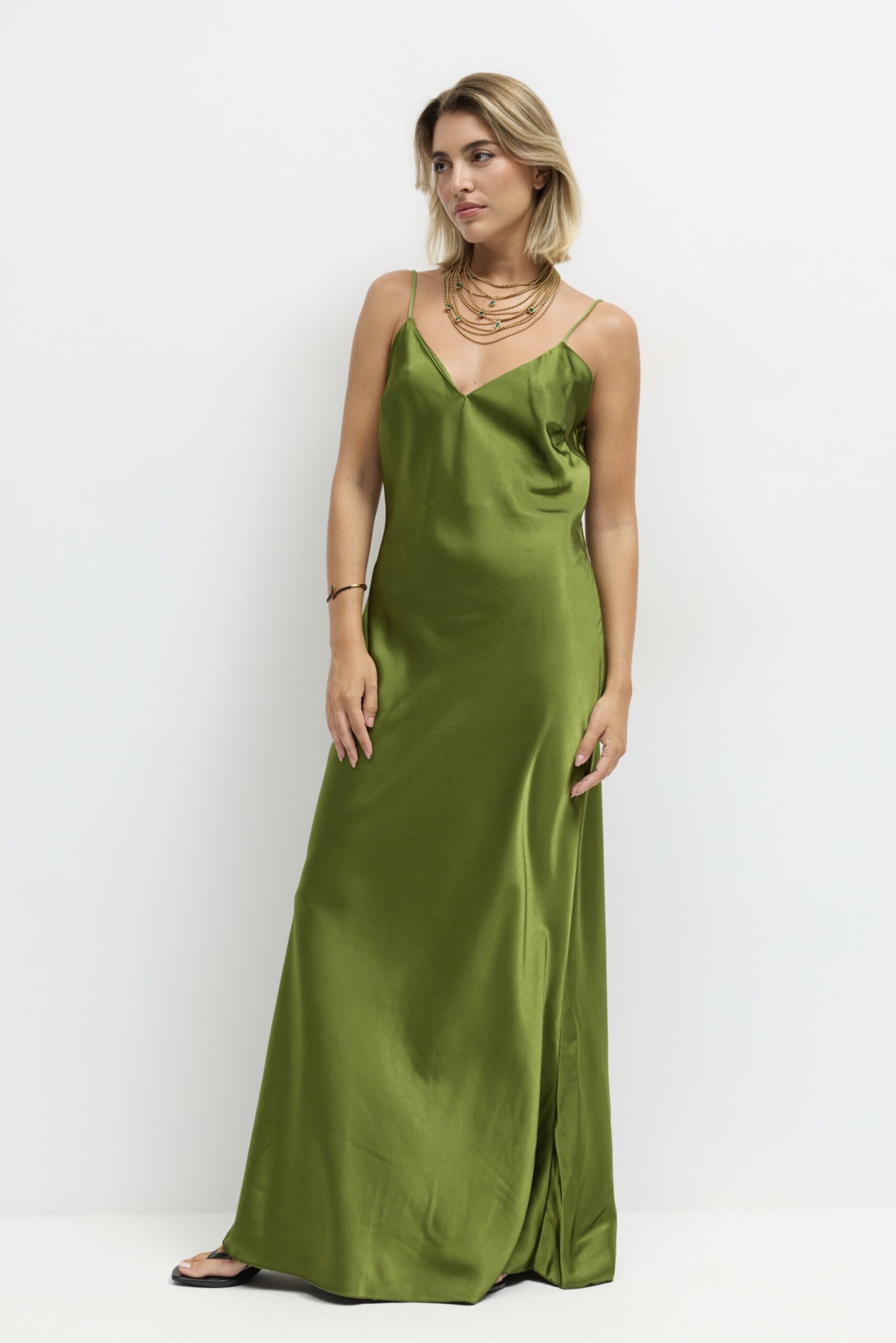 Vestido Tirantes Seda - Imagen 8