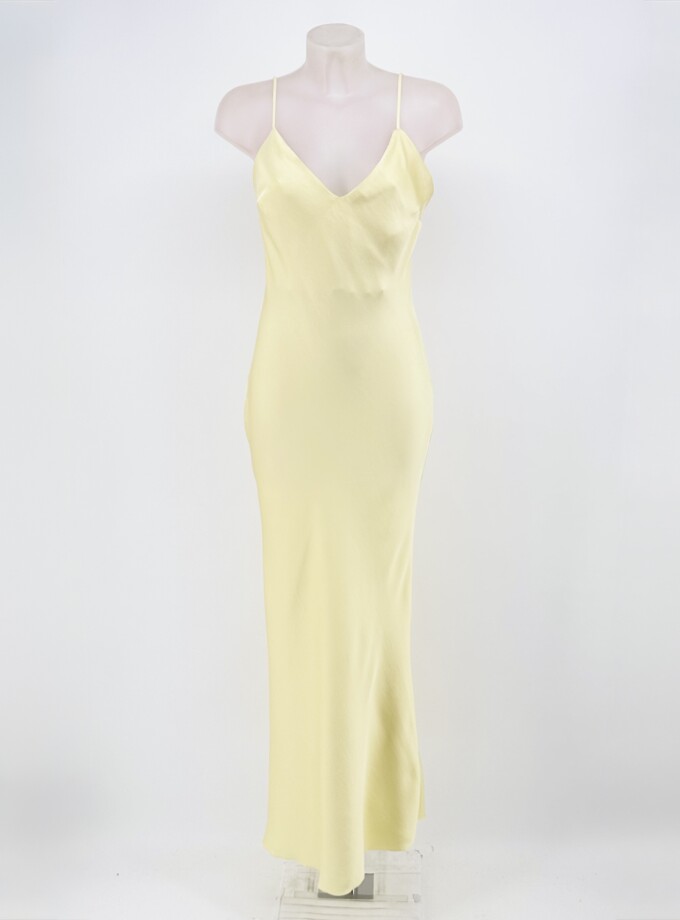 Vestido Tirantes Seda