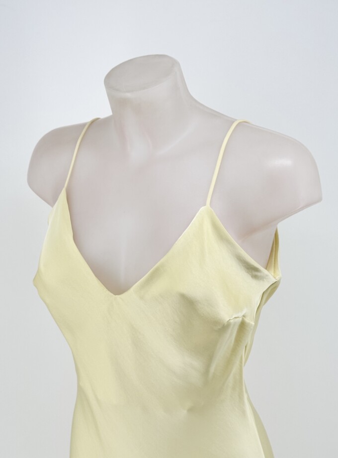 Vestido Tirantes Seda