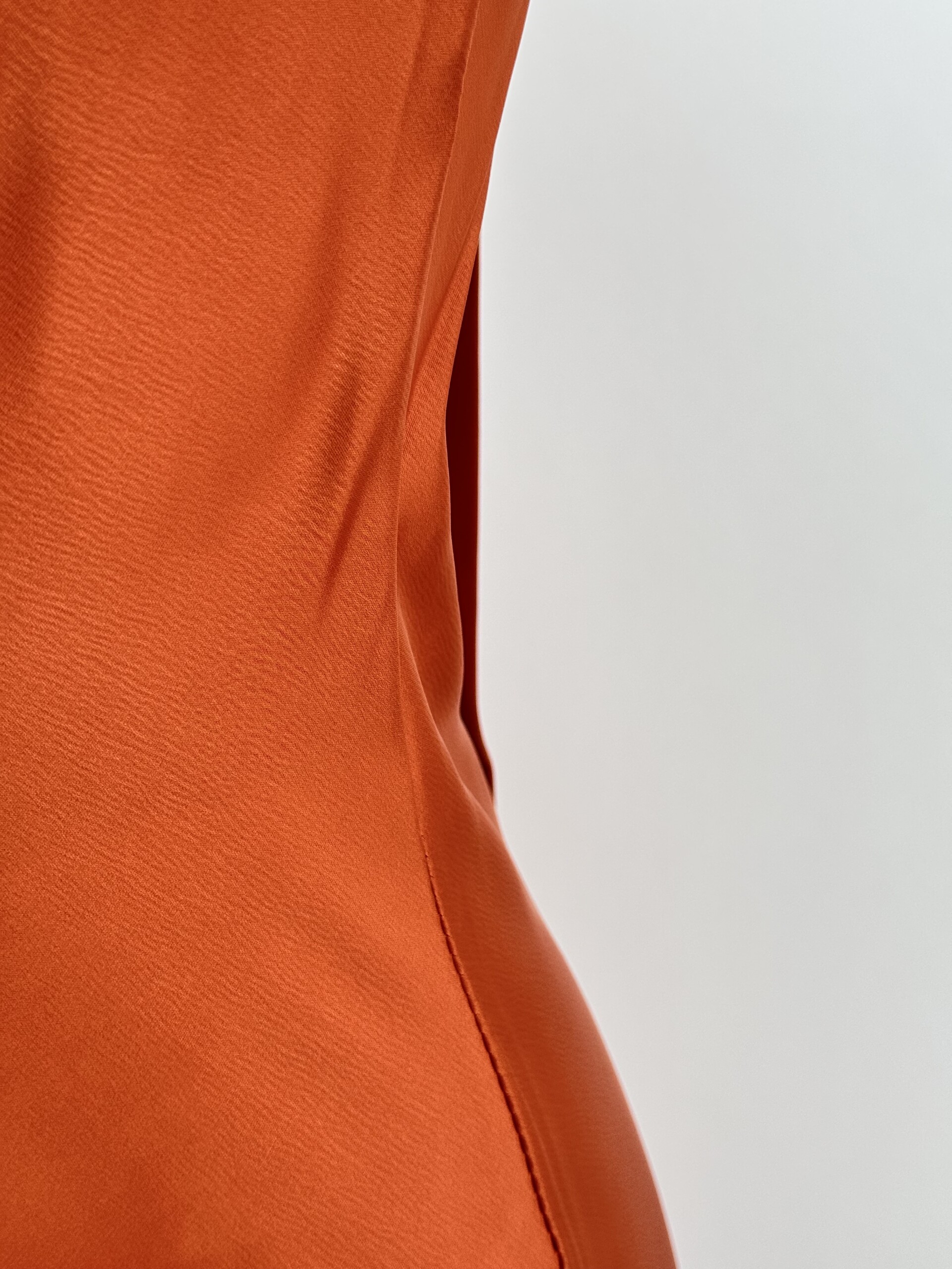 Vestido Tirantes Seda Volante Pashmina - Imagen 11