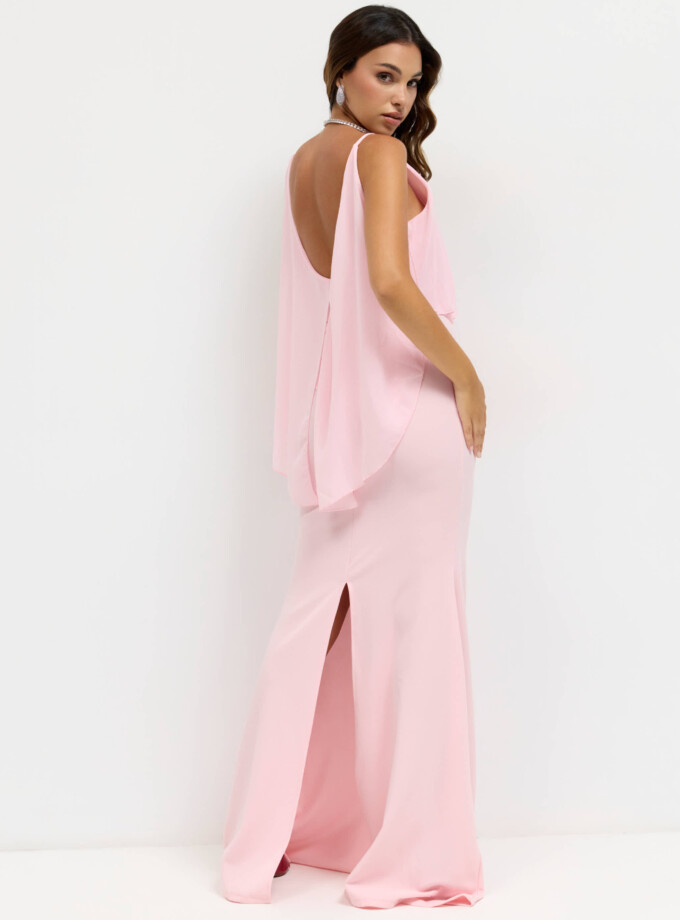 Vestido Capa Gasa Tirantes