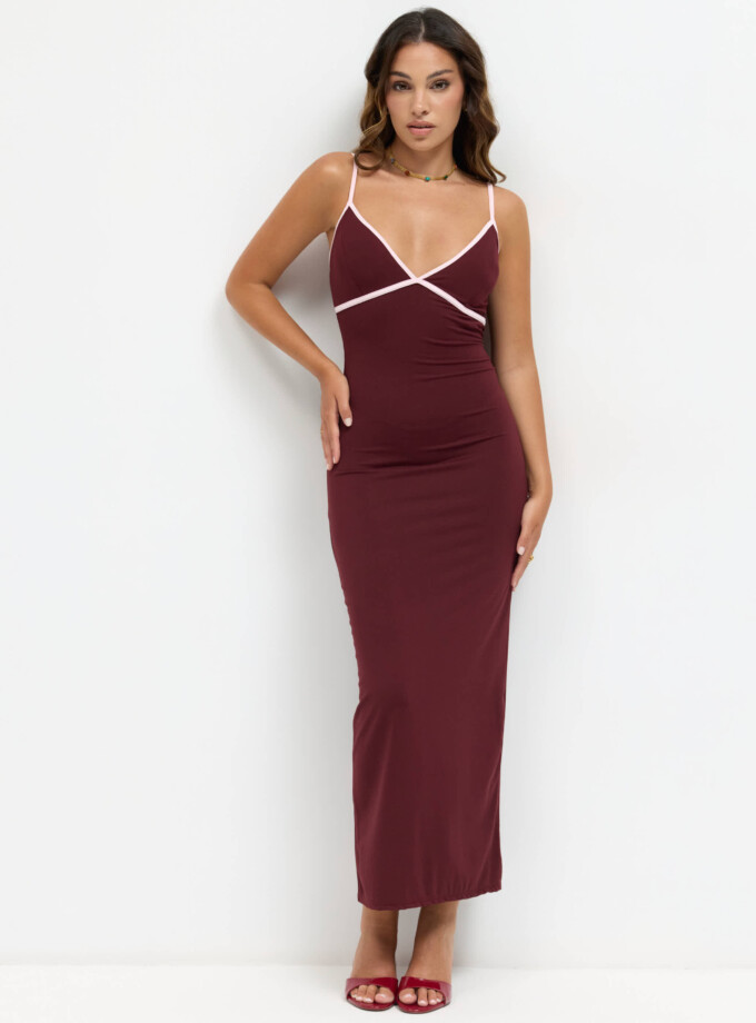 Vestido Vivos Escote Triángulo