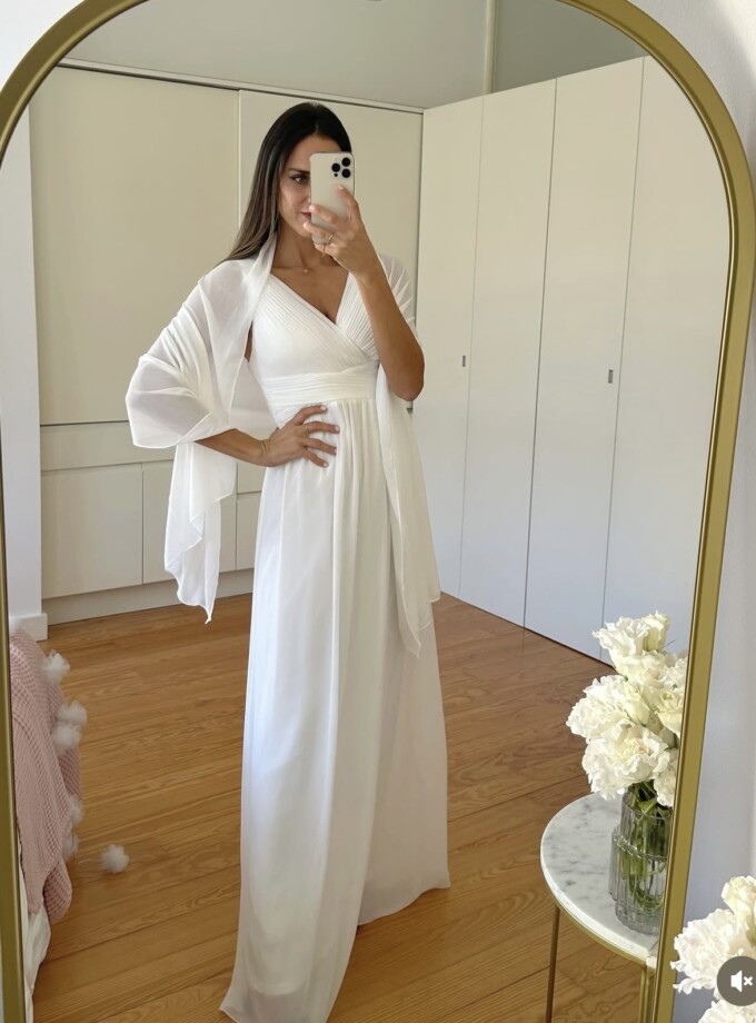 Pashmina Grande Blanco
