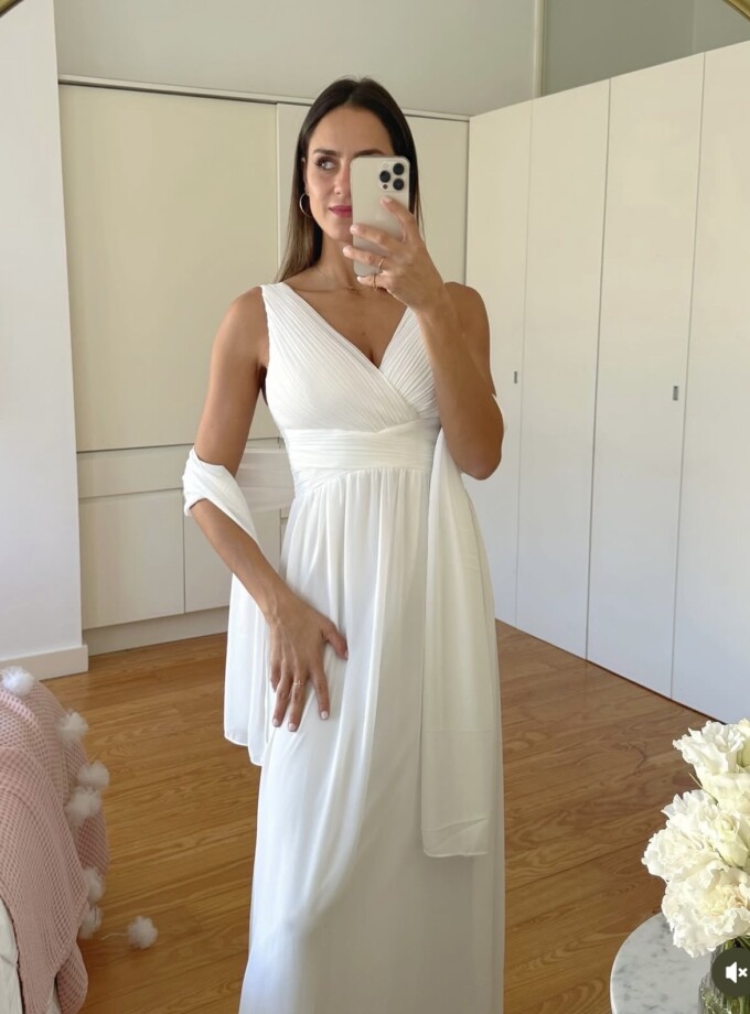 Pashmina Grande Blanco