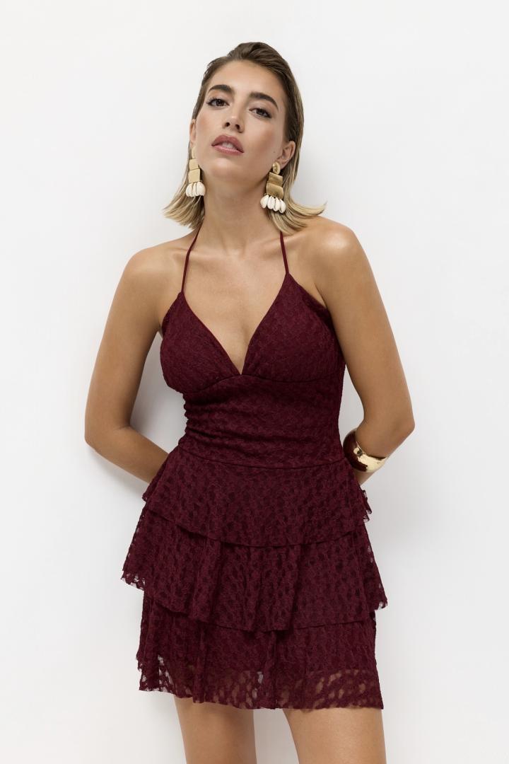 Vestido Sunset Corto Volantes - Imagen 11