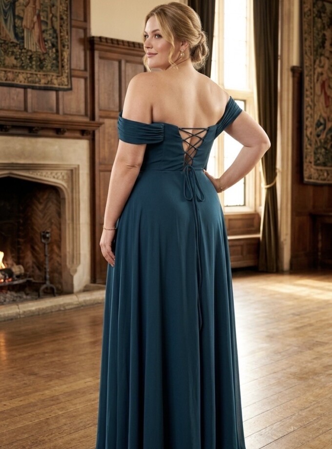 Vestido Corazón Mangas Curvy