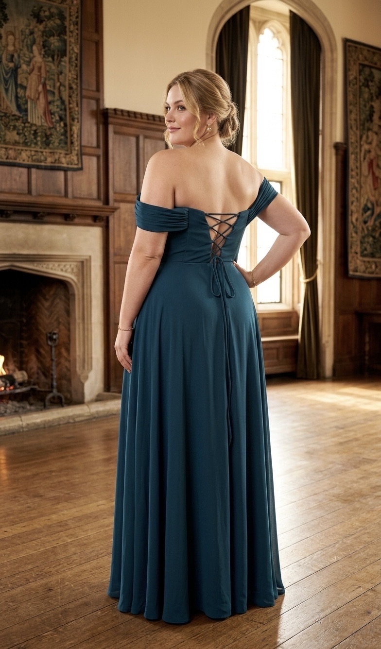 Vestido Corazón Mangas Curvy - Imagen 11