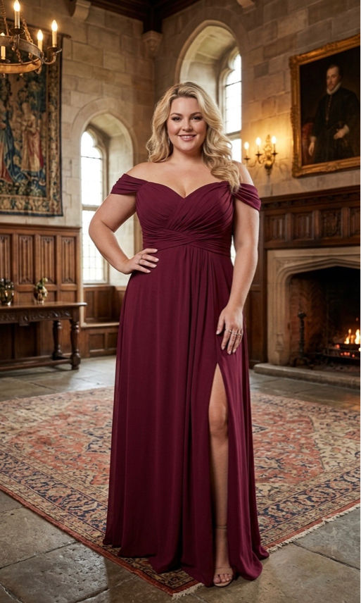 Vestido Corazón Mangas Curvy